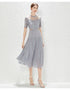 Hollow out Waist Wide Swing Princess Style Dress