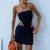 Knitted Skinny Hollow-out Backless Sexy Bandeau Dress
