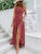 Popular Slimming Bohemian Summer Backless Cami Dress Maxi Dress