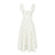 Summer Camisole Gown French Vacation Dress Backless Sexy Chiffon Dress