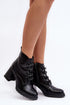 Black Heel boots Step in style