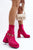 Pink Heel boots Step in style