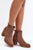 Brown Heel boots Step in style