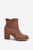 Brown Heel boots Step in style