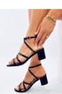 Black Heel sandals Inello