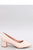 Beige Block Heel Pumps Inello