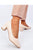 Beige Block Heel Pumps Inello