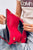 Red Messenger bag Inello