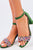 Green Heel Sandals Inello