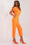 Orange Suit Italy Moda