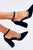 Black Block Heel Pumps Inello