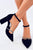 Black Block Heel Pumps Inello