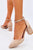 Beige Block Heel Pumps Inello