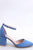 Blue Block Heel Pumps Inello