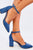 Blue Block Heel Pumps Inello