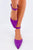 Violet Block Heel Pumps Inello