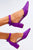 Violet Block Heel Pumps Inello