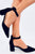 Black Block Heel Pumps Inello