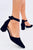 Black Block Heel Pumps Inello