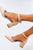 Beige Block Heel Pumps Inello