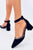 Black Block Heel Pumps Inello