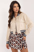 Beige Jacket Italy Moda