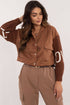 Brown Jacket Italy Moda