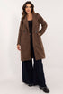 Brown Coat Italy Moda