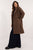 Brown Coat Italy Moda