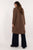 Brown Coat Italy Moda