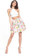 Multicolor Short skirt Tessita