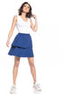 Navy Blue Short skirt Tessita