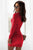 Red Short dress IVON