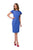 Blue Cocktail dress Stylove