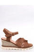 Brown Heel Sandals Inello