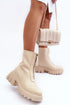 Beige Boots Step in style