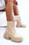 Beige Boots Step in style