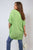 Oversized Sequin Hem Flare Sleeve Top