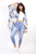 Floral Print Button Down Long Sleeve Oversized Top