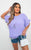 Frill Sleeve Top With Chain