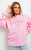 J'Adore Paris Print Oversized Jumper Top