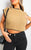 Knitted Sleeveless Crop Top
