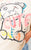 Cute Teddy Graphic Glitter Detail T-Shirt