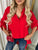 Long Back Roll Up Sleeve Loose Fit Top