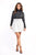 High Neck Long Sleeve Glitter Top