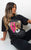 Short Sleeve Wild Slogan  Printed T-shirts