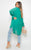 Oversized Ruffle Long Sleeve Tops