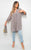 Oversized Ruffle Long Sleeve Tops