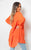 Oversized Ruffle Long Sleeve Tops
