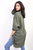 Button Up Oversized Long Back Shirt Dress
